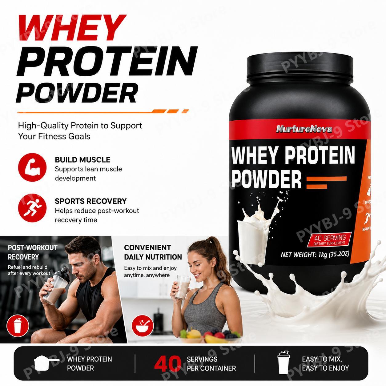 NurtureNova Whey Protein Powde - Nutrition And Fitness 评论和价格