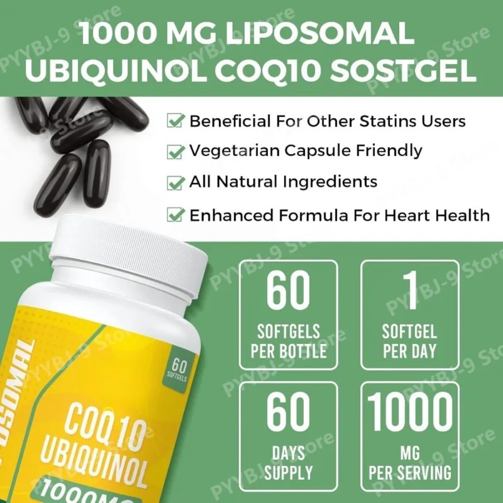 CoQ10 Ubiquinol Softgels Heart - Coq10 Ubiquinol Softgel 评论和价格